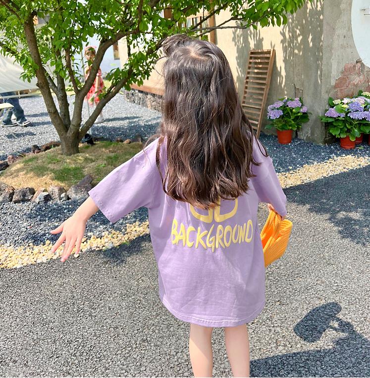 韓国子供服 キッズ服 夏新作 ガールズ トップス tシャツ