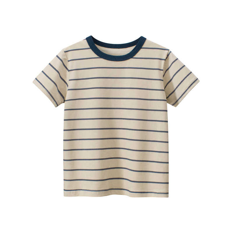 韓国の子供服 子供用半袖 Tシャツ男の子ベビー服 夏服 コットン素材  トップス キッズ アパレル