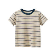 韓国の子供服 子供用半袖 Tシャツ男の子ベビー服 夏服 コットン素材  トップス キッズ アパレル