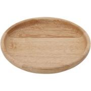 【アウトレット】不二貿易 皿 ラウンド Sサイズ 直径15cm 天然木  食器 ボヌール