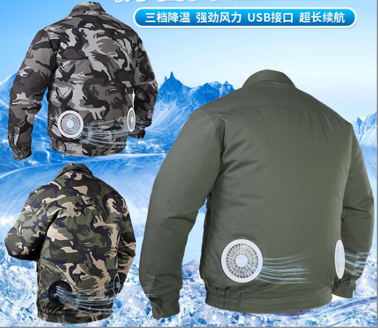 空調服 ワークマン 服+扇風機セット USB給電 作業着 空調ウェア