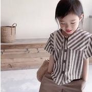 子供用アパレル　Tシャツ　トップス　ブラウス　韓国風　80-130