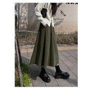 秋冬レディース厚手スカート★韓国風のコーデュロイスカート★ファッションA字スカート★