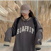 秋新しい    韓国風　 　長袖パーカー， 気質ファッション パーカー★春秋のパーカー  パーカー★M-XL