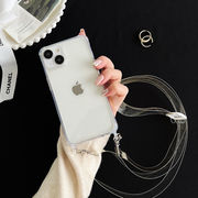 iPhone13 14 ケース クリア スマホケース ショルダー 携帯ケース ショルダー アイフォン11 スマホケース