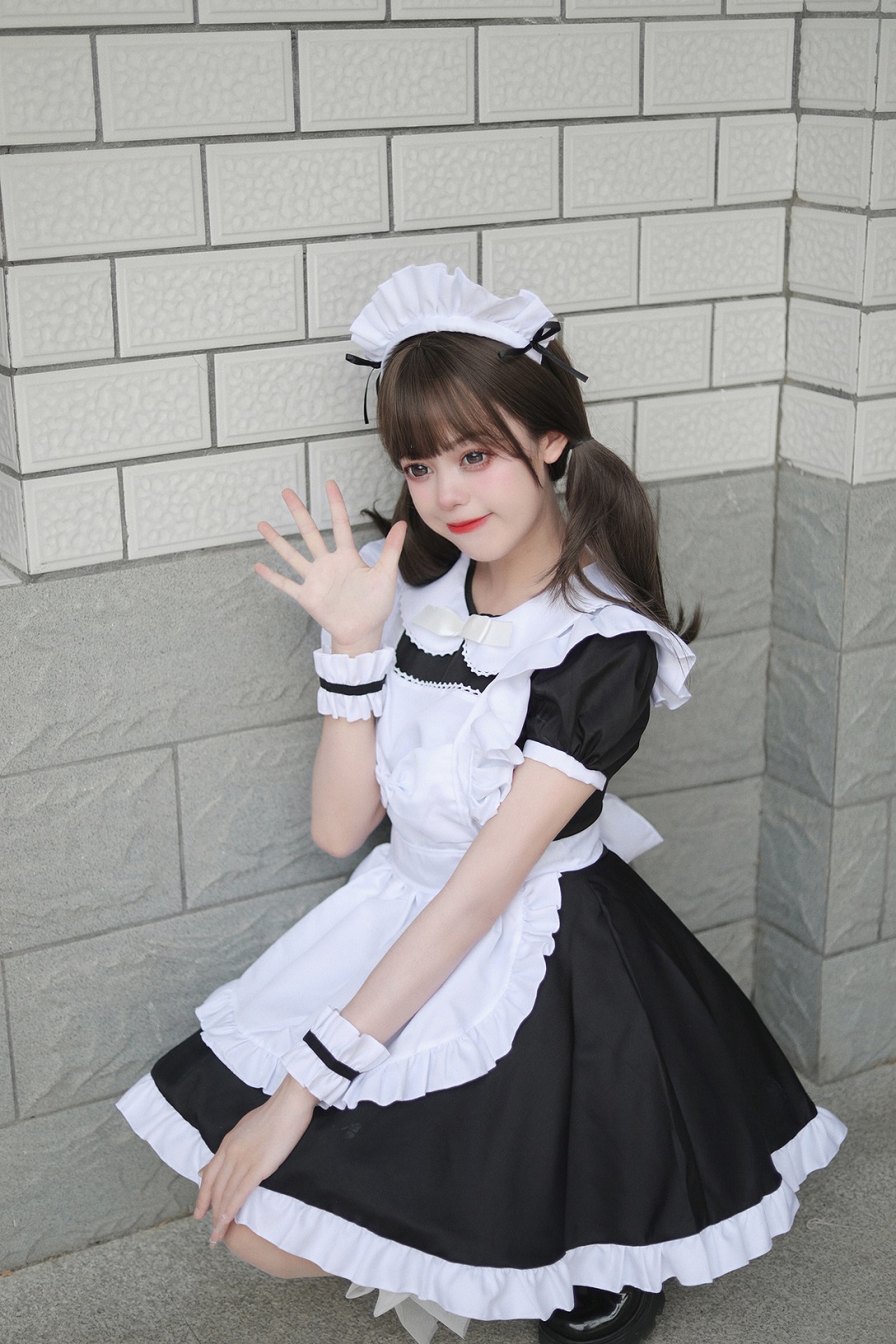 S～6L大きいサイズ☆コスプレ メイド服 エプロン ロリータ クラシカル