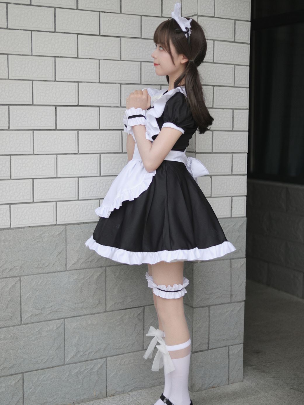 S～6L大きいサイズ☆コスプレ メイド服 エプロン ロリータ