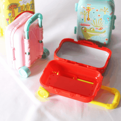 ドールハウス用 ミニチュア道具 フィギュア ぬい撮 おもちゃ 微風景 撮影 トランク キャリーケース 装飾