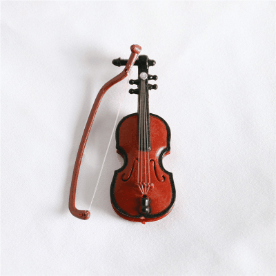 ドールハウス用 ミニチュア道具 フィギュア ぬい撮 おもちゃ 微風景 撮影道具 楽器バイオリン 装飾