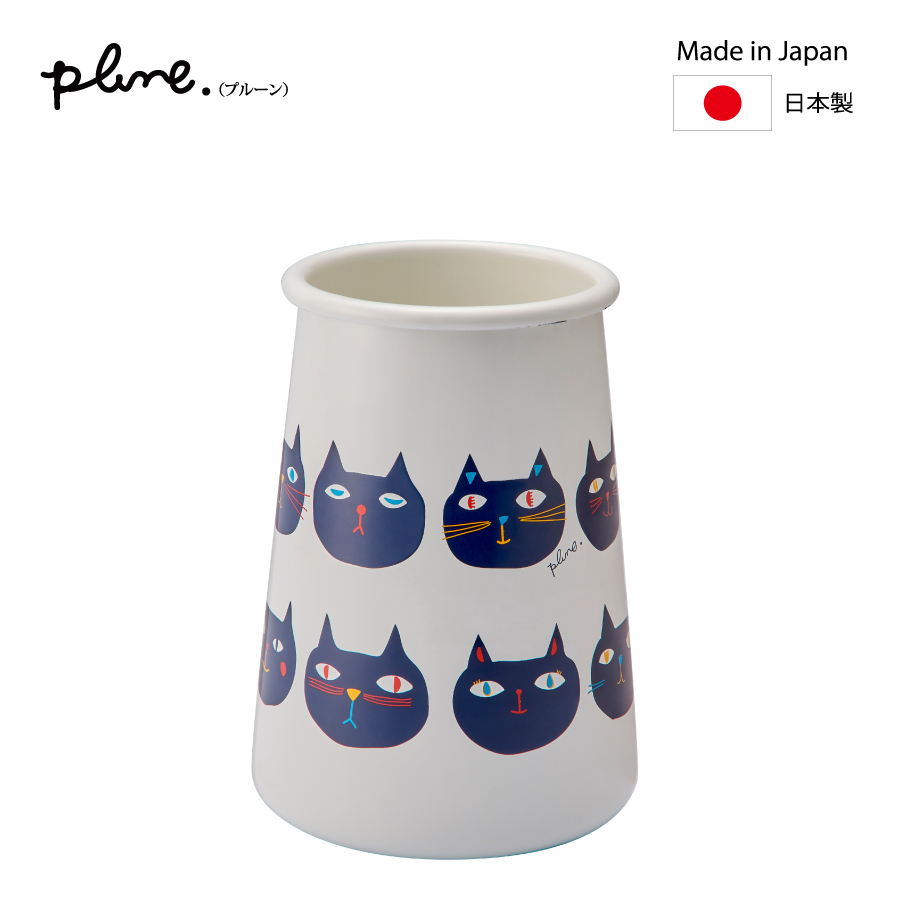 プルーン（Plune.）　ホーローツールスタンド「ミミココモモ」／PTS-202　Enamel Kitchen wear