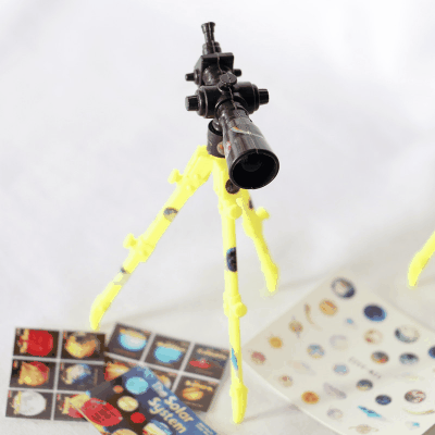 ドールハウス ミニチュア フィギュア ぬい撮おもちゃ 天体望遠鏡模型 天体観測 貼紙 セット 撮影道具 装飾