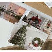 ins風    プレゼント    装飾カード    文具    創意撮影装具    クリスマス