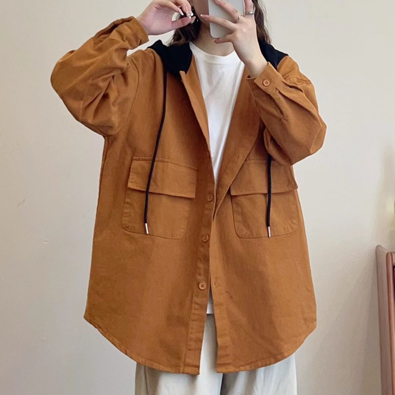 【 2023秋新作】韓国風コート長袖コートレディースカジュアル大きいサイズ