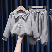 2023新作子供服 韓国子供服  ベビー服 キッズ 女の子 長袖 セットアップ  2点セット   80-130cm