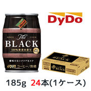 ☆〇 ダイドーブレンド ブレンド BLACK 樽缶 185g 缶 ×24本 (1ケース) 41016
