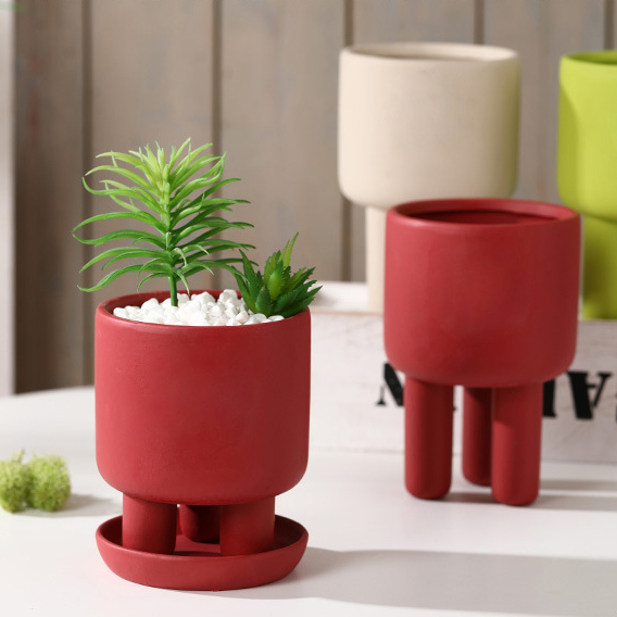 グランドホールセール ショート ロング 植木鉢 カラフルプランター 多肉 多肉植物 鉢・プランター用品