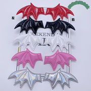 デコパーツ グラデーション 手芸 DIY素材 アクセサリーパーツ バッグ装飾 貼り付けパーツ 悪魔の翼