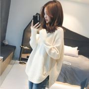 春秋新作　ニット服　ニットウェア　セーター　ニットシャツ　韓国風　5色