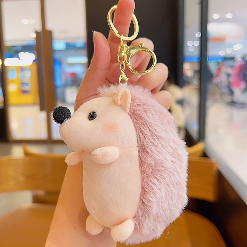 ネ*ネ様 ハリネズミのあみぐるみがま口キーホルダー - メルカリ