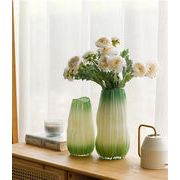 おしゃれの必需品 花瓶 ガラス 透明 リビング 大人気 水耕チューリップ フラワーアレンジメント