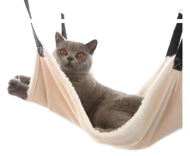 猫 ハンモック キャットハンモック 吊り下げ  リバーシブル 猫 ベッド 取り付け簡単