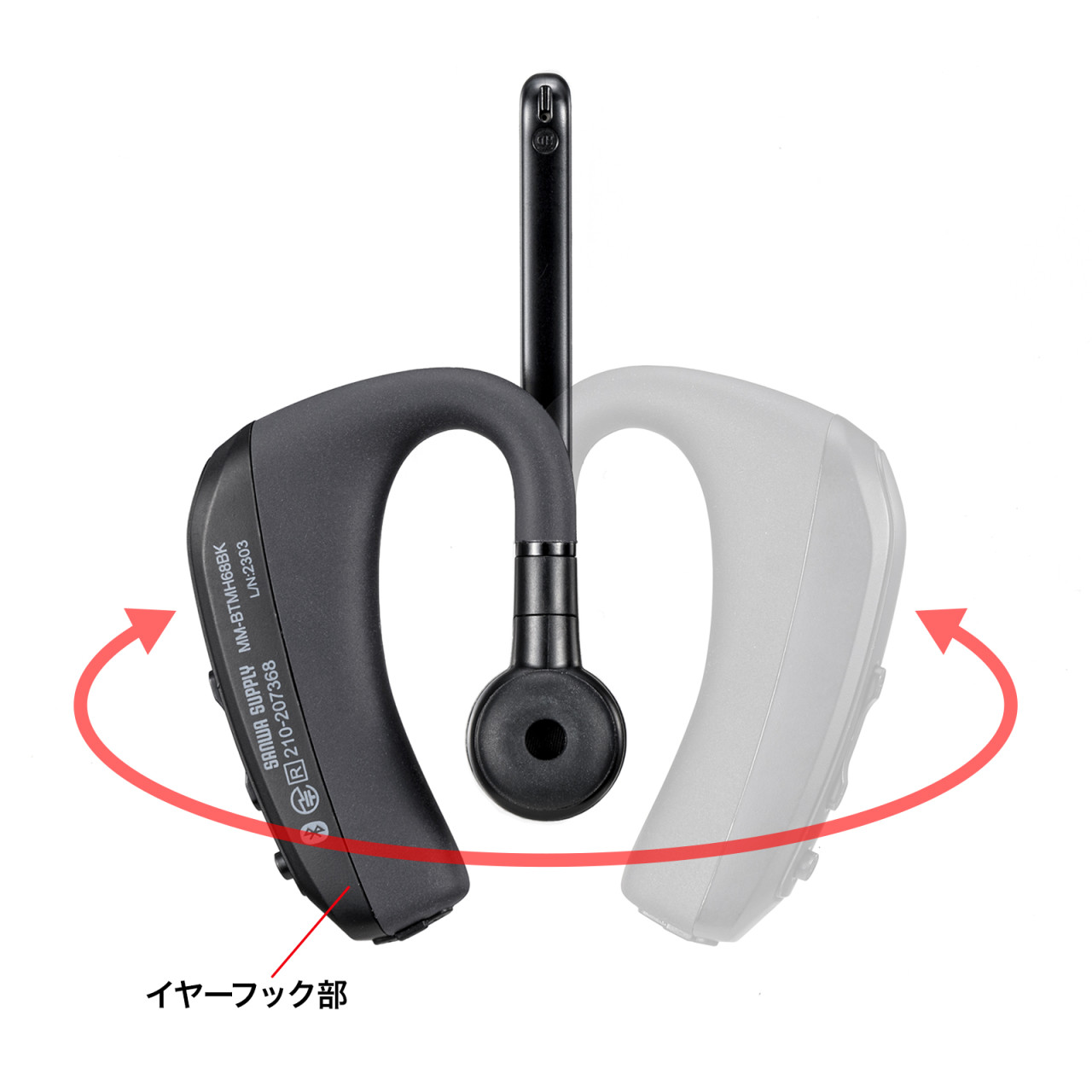 AIノイズキャンセルマイク搭載 オープンエア　Bluetoothヘッドセット imgrc0114124386.jpg?fitin=720:720