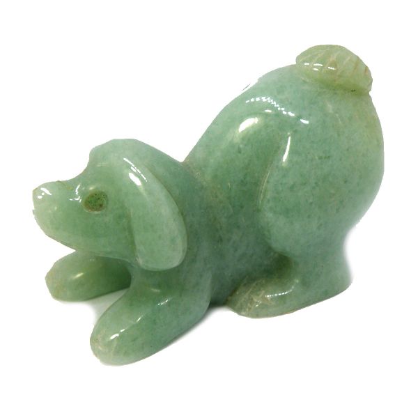 根付犬の形の石彫刻 約5cm 根付(netsuke) 2 匹の寄り添う犬 木製 江戸時代 File:Kokei's