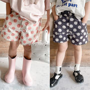 子供 夏服 韓国子供服 女の子用ショーツ 高品質 コットンショーツ ファッション水玉ショーツ 子供用パンツ