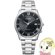 腕時計 Citizen Collection シチズンコレクション シンプルアジャスト エコ・ドライブ電波時計 薄型 AS
