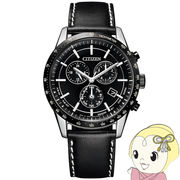 腕時計 シチズン コレクション エコ・ドライブ クロノグラフ メタルフェイス BL5496-11E メンズ ブラッ