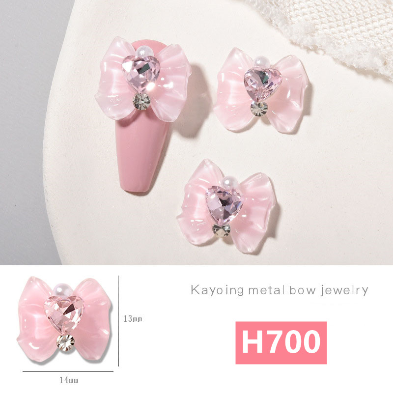 ハンドメイドぴん ファンシー リボン ネイルパーツ りぼん ハンドメイド 地雷
