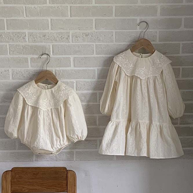 【2023秋新作】韓国風子供服 ベビー服 キッズ 男女兼用  長袖ロンパースORワンピース