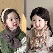 【2023冬新作】韓国風子供服 ベビー服 キッズ ロング 温かい 子供マフラー