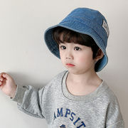 春と夏 子供の帽子 カウボーイハット 子供のバケットハット 韓国の子供服