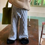 【秋新作】韓国風子供服 ベビー服 キッズ 女の子 ロングパンツ ニットパンツ