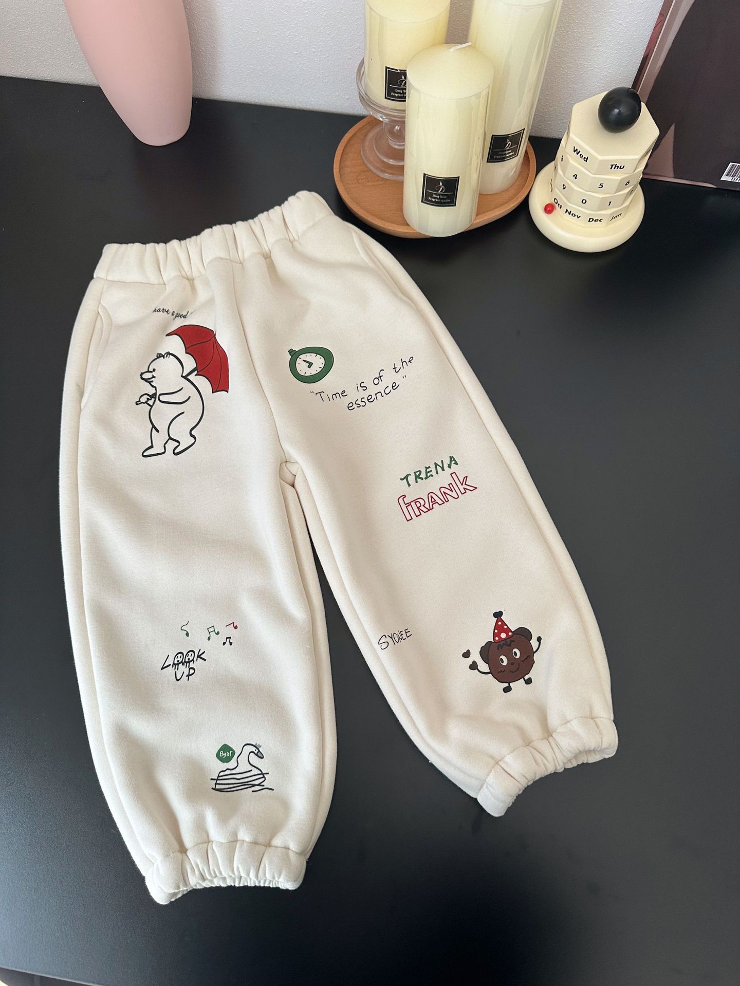 ★Girls＆Boys★　子供パンツ　90~140cm　起毛パンツ　男女兼用　韓国キッズファッション