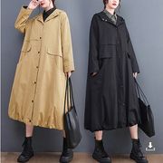 【秋冬新作】ファッションコート♪ブラック/カーキ2色展開◆