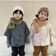 冬新作　韓国風子供服    暖かい服   コート   裹起毛   トップス    綿入れの着物   男女兼用  2色