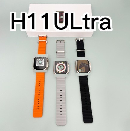 H11Ultra Huaqiangbei S8 シリコンスクエア歩数計心拍数ブレスレットスポーツクロ