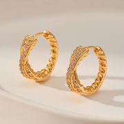 新入荷☆ 18K      ピアス　レディース アクセサリー    気質   　耳輪    耳飾り