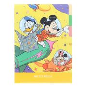 ミッキーマウス クリアファイル A5 3P レトロアートコレクション1990