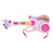 HAC ハッピーミュージックギター おもちゃ ギター 楽器 ピンク 　約W36×D3×H1cm 3896
