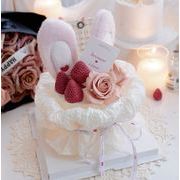 2023年新作★バレンタイン  デコレーション ケーキ　 装飾品  道具装飾 パーティー用　ウサギの耳