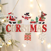 クリスマス飾り用品 木製のクリスマスツリーの飾り付け・ オーナメントChristmas限定