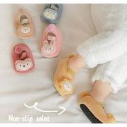 新作   韓国風  子供靴  シューズ  滑り止め   ソックス  赤ちゃんの靴下  子供ソックス  暖かい 10色