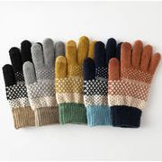 手袋、ハンドウォーマー、ハンドグローブ、防寒、秋と冬、男と女の手袋、ニット手袋