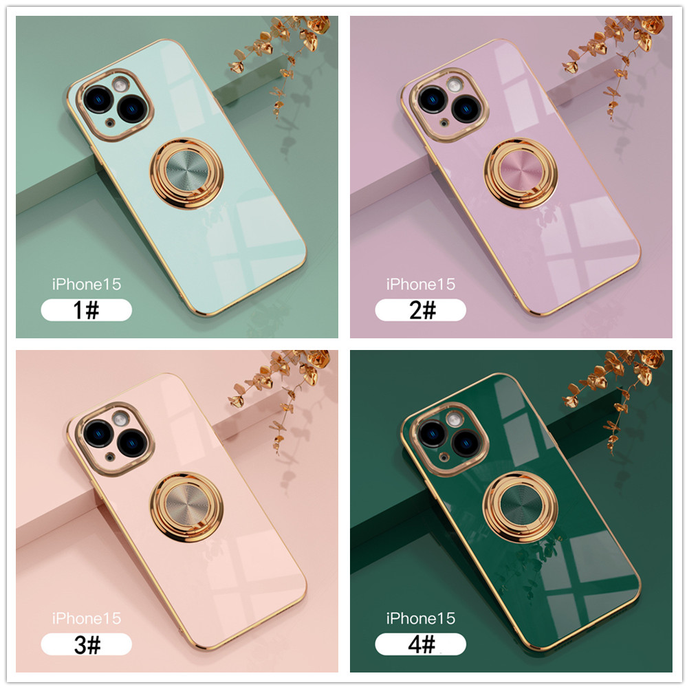 iPhone16 スマホケース　ジュエリーiPhoneケース 全10色 スマホケース iPhone16ケース リング付き iPhoneケース