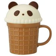 【新登場！ほっこり可愛い動物のマグカップ！】アニマルアイスマグ  パンダ