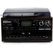 WINTECH スピーカー搭載ダブルCD(書込対応)マルチオーディオプレーヤー KRP-3