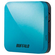BUFFALO バッファロー Wi-Fiルーター WMR-433W2シリーズ ターコイズブ